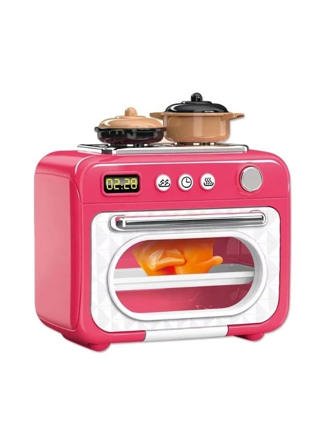 Kids Kitchen Play Set, Girls Kitchen Play Set, Kids Stove Toy, Girls Stove Toy, Toy Stove for Kids, Kids Kitchen Set, Kitchen Playset for Kids, Cooking Toy for Kids, Kids Baking & Cooking Play Set, Kids Oven and Stove Toy, 2 in 1 Kitchen Play Set, Kitchen Play Set with Oven, Stove and Oven Toy, Digital Display Kitchen Toy, Digital Stove Toy, Pink Kitchen Play Set, Mini Kitchen Play Set, Little Chef Play Set, Pretend Play Kitchen Set, Kids Kitchen Accessories, Kids Cooking Accessories, Kitchen Utensil Play Set, Food Preparation Toy, Interactive Cooking Toy, Educational Kitchen Toy, Home Kitchen Pretend Play Set, Plastic Kitchen Play Set, Kitchen Toy for Girls, Kitchen Play Set with Accessories, 2 in 1 Baking & Cooking Stove Toy, Toy Kitchen Set, Pink Kitchen Play Set for Kids. - Image 1