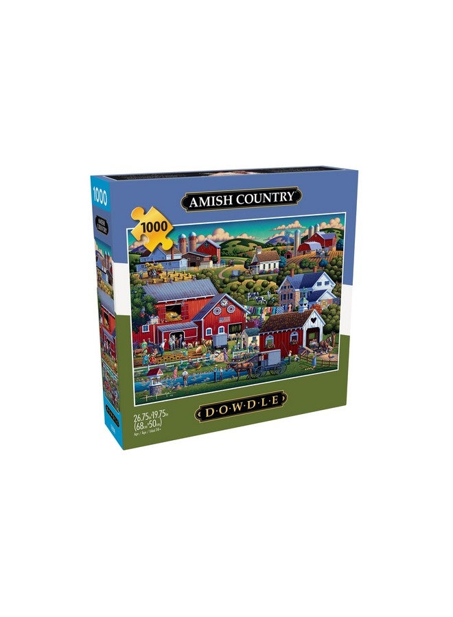 Buffalo Games - Dowdle - Amish Country - 1000 Piece Jigsaw Puzzle For Adults Challenging Puzzle Perfect For Game Nights - Finished Puzzle Size Is 26.75 X 19.75 - Image 2