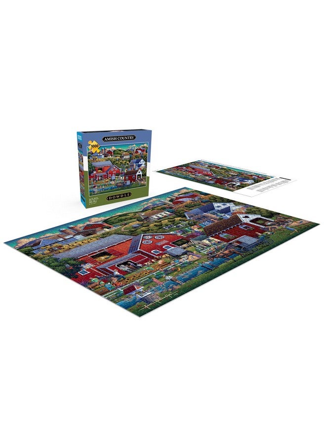 Buffalo Games - Dowdle - Amish Country - 1000 Piece Jigsaw Puzzle For Adults Challenging Puzzle Perfect For Game Nights - Finished Puzzle Size Is 26.75 X 19.75 - Image 3