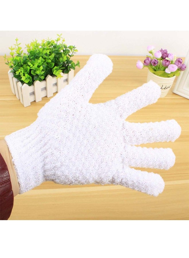 صوجي قطعتان من قفازات التقشير، قفازات تقشير الجسم، قفازات تقشير مزدوجة الجوانب لتنظيف بشرة الجسم، قفازات تقشير الاستحمام - Image 3