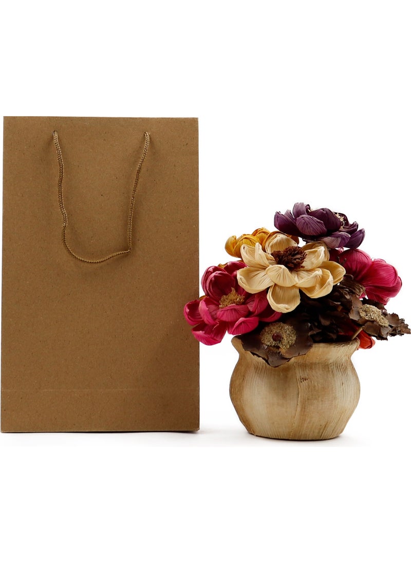 Repro Design Kraft Premium Cardboard Bag 2 Pieces 17 x 27 x 7 cm  - Image 3