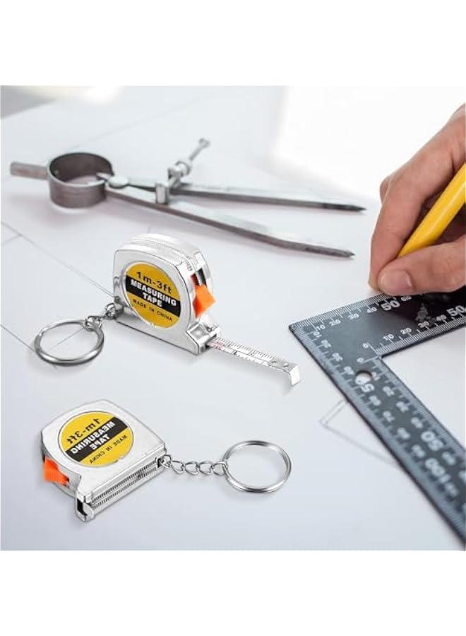 MOXO 20  Mini Tape Measure Keychains for Adults and Kids Construction Parties Birthdays and Goody Bags - Image 5