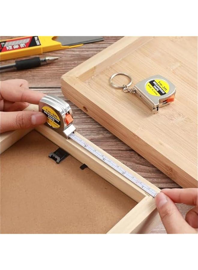 MOXO 20  Mini Tape Measure Keychains for Adults and Kids Construction Parties Birthdays and Goody Bags - Image 4