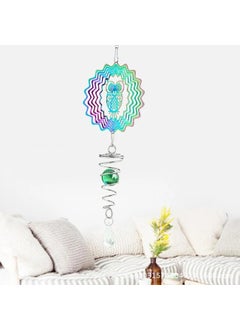 Owl spiral ball wind chime