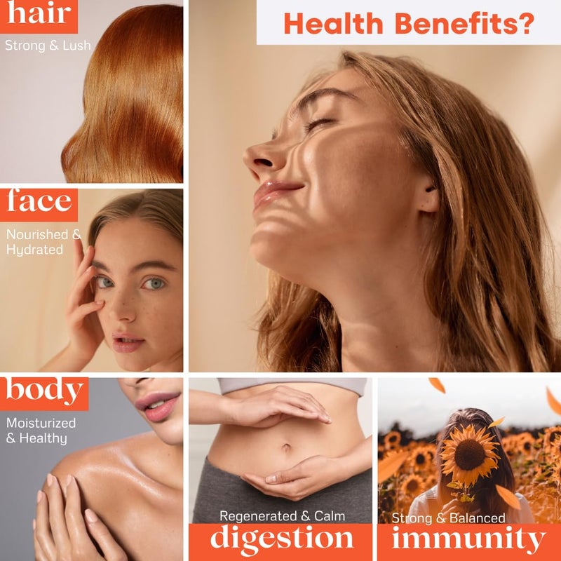 TODICAMP Sea Buckthorn Oil Organic - 2 fl oz Cold-Pressed Sea Buckthorn Berry Oil - Seabuckthorn Oil for Face and Organic Sea Buckthorn Oil Supplement - Image 4