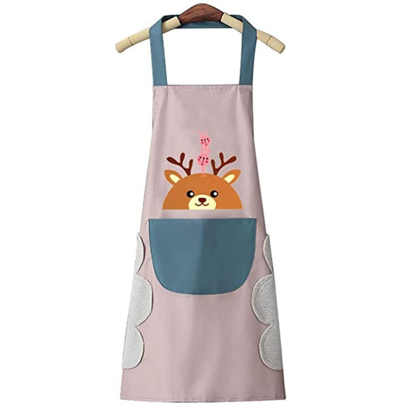 DOCAT Store Kitchen Apron with Wiping Hand Towel Apron for Women and Men with Big Pocket Unique Design Cooking Fits for Restaurant Home and Kitchen Accessories Items - Image 1
