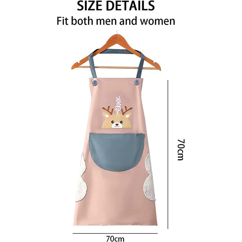 DOCAT Store Kitchen Apron with Wiping Hand Towel Apron for Women and Men with Big Pocket Unique Design Cooking Fits for Restaurant Home and Kitchen Accessories Items - Image 5