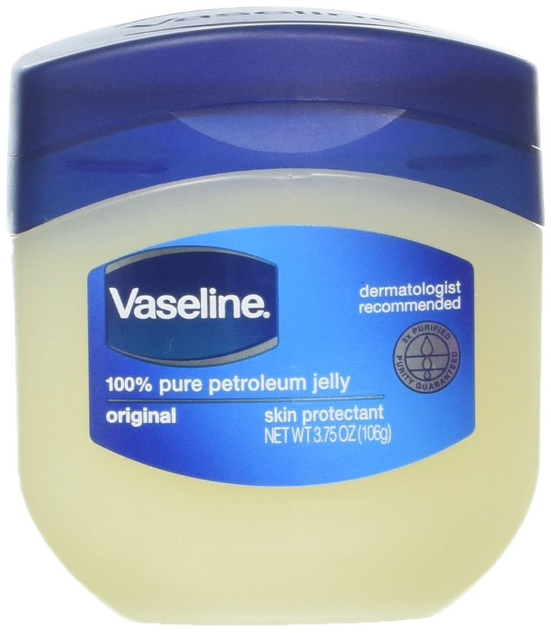 Vaseline Petroleum Original Healing Jelly Skin Protectant, 3.75 Oz (2 Pack) - Image 1