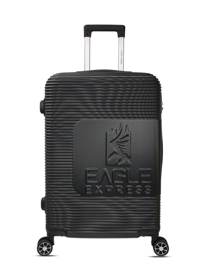 ايجل اكسبريس عربة هورايزون ABS الصلبة مقاس 20 بوصة باللون الأسود - Image 1