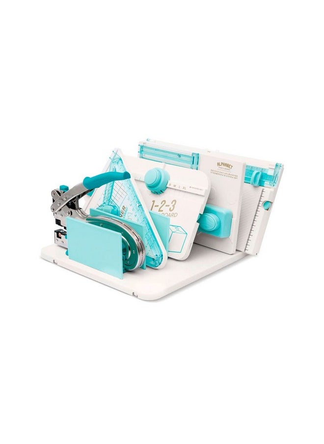 We R Memory Keepers Punchboard And Punch Storage Tray Off White  - Image 3