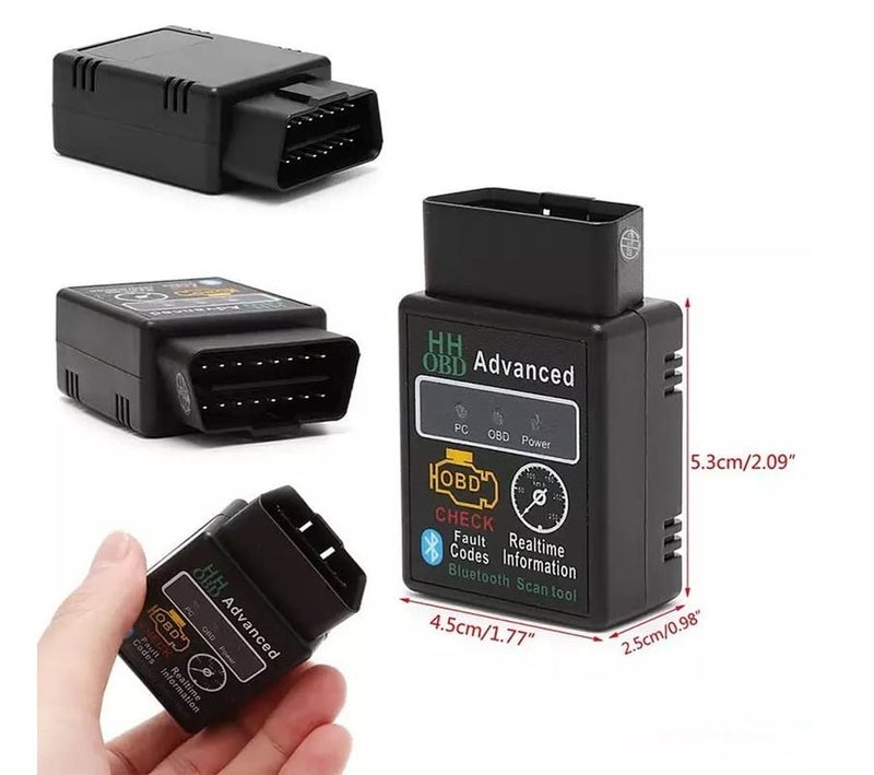 mr.fix Mr Fix? Advanced OBD Bluetooth Auto Scanner OBDII 2 Car ELM 327 Diagnostic Tool Scanner Interface Supports All OBD2 Protocols Compatible with Duro Dz - Image 4