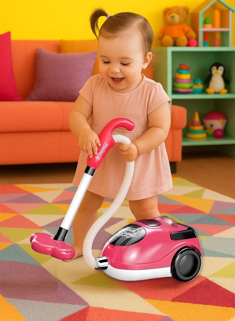 Ao Xie Toys Electric Mini Vacuum Cleaner Toy for Kids -Toy Vacuum Cleaner with Realistic Action & Sounds, Pretend Role Play Cleaning Toys for Toddlers Girls Boys - Image 2