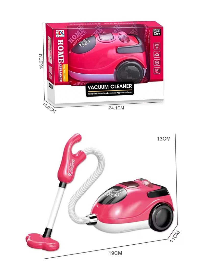 Ao Xie Toys Electric Mini Vacuum Cleaner Toy for Kids -Toy Vacuum Cleaner with Realistic Action & Sounds, Pretend Role Play Cleaning Toys for Toddlers Girls Boys - Image 5