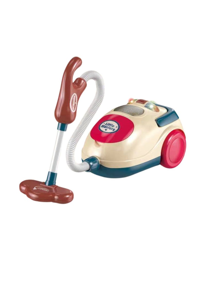 Ao Xie Toys - Electric Mini Vacuum Cleaner Toy for Kids -Toy Vacuum Cleaner with Realistic Action & Sounds, Pretend Role Play Cleaning Toys for Toddlers Girls Boys - Image 1
