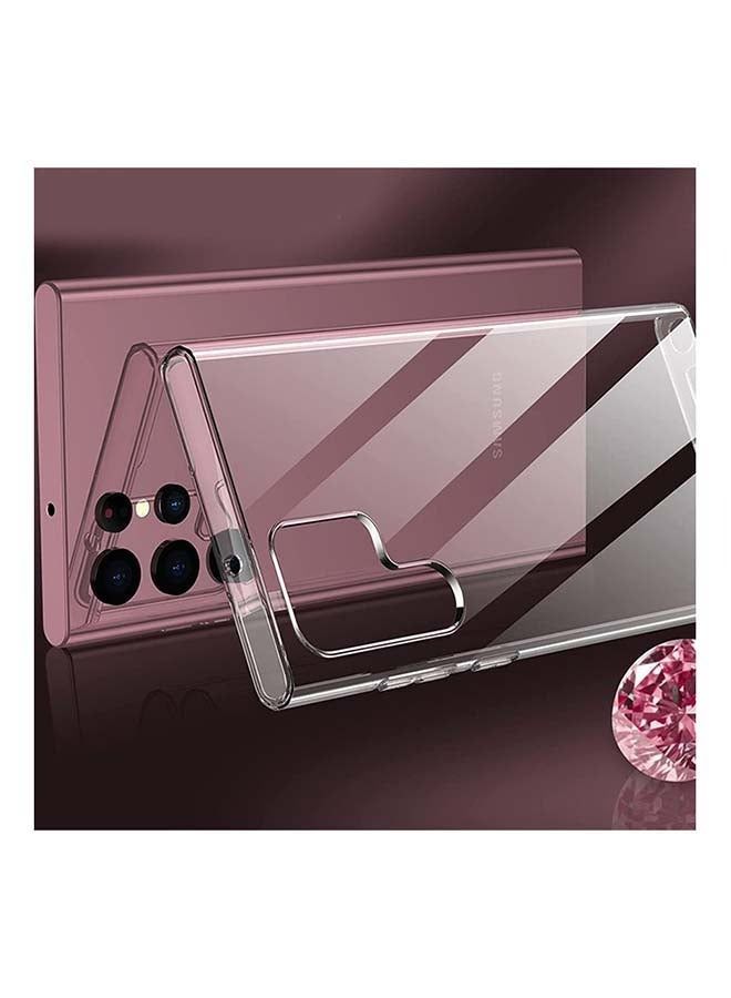 Protective Soft Transparent TPU Case Cover for Samsung Galaxy S22 Ultra 5G Clear - Image 2