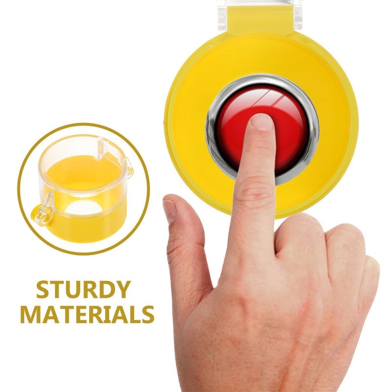 2pcs Industrial Emergency Stop Button Covers 55x43mm Plastic Safety Switch Protectors - Image 4