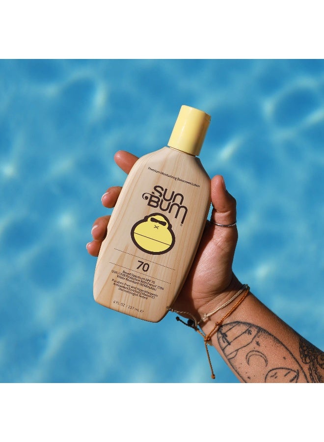 Sun Bum Original SPF 70 Sunscreen Body Lotion - Broad Spectrum Moisturizing Sunscreen with Vitamin E - Hawaii 104 Act Compliant (Made without Octinoxate & Oxybenzone) - 8 oz - Image 4