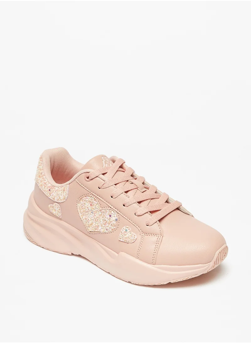 كابا Womens Lace Up Low Ankle Sneakers