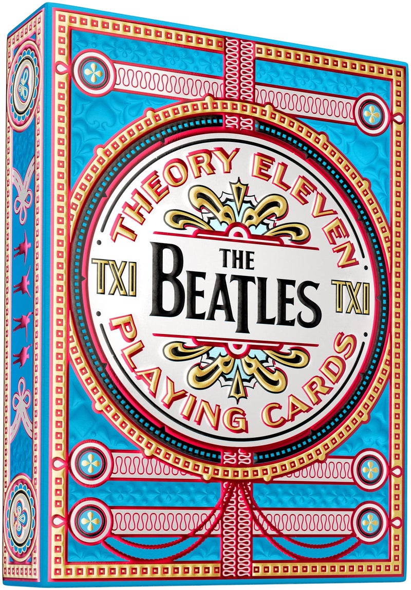 theory11 The Beatles Premium Playing Cards - Blue Deck Officially Licensed Collector's Cards - Image 1