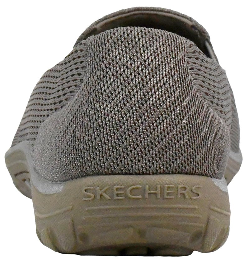 Skechers Women's Reggae Fest-Willows Loafer Flat, Dark Taupe, 8.5 - Image 3
