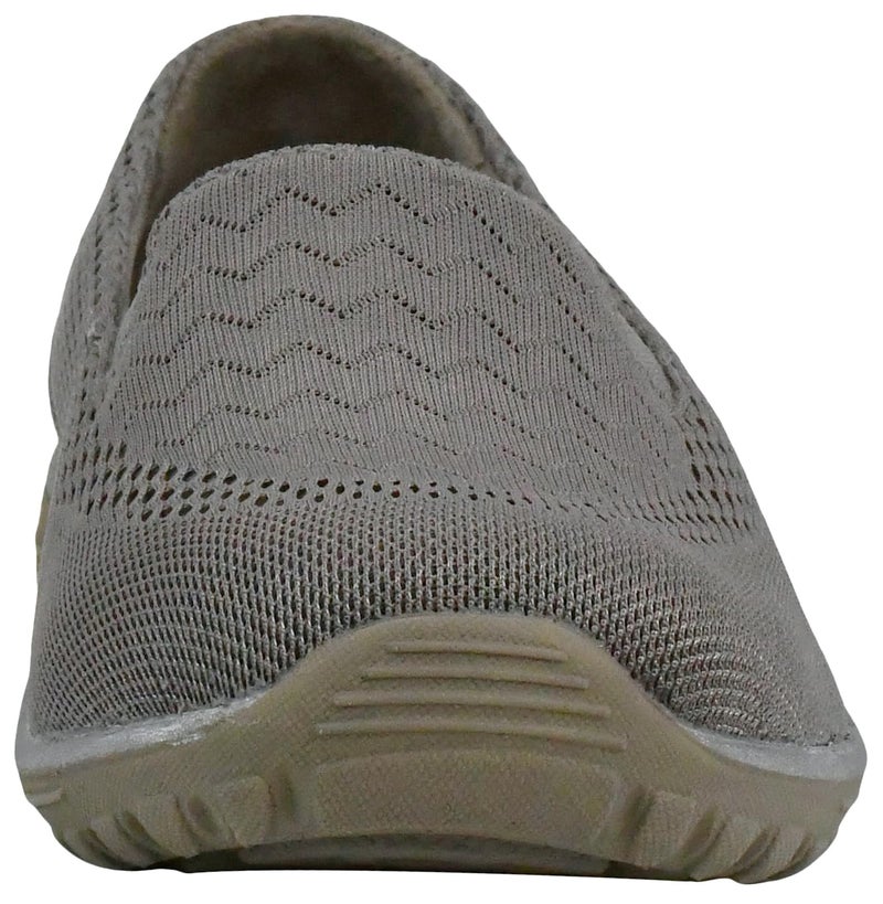 Skechers Women's Reggae Fest-Willows Loafer Flat, Dark Taupe, 8.5 - Image 2