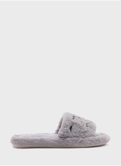 Ginger Heart Fluffy Bedroom Slippers  - Image 1