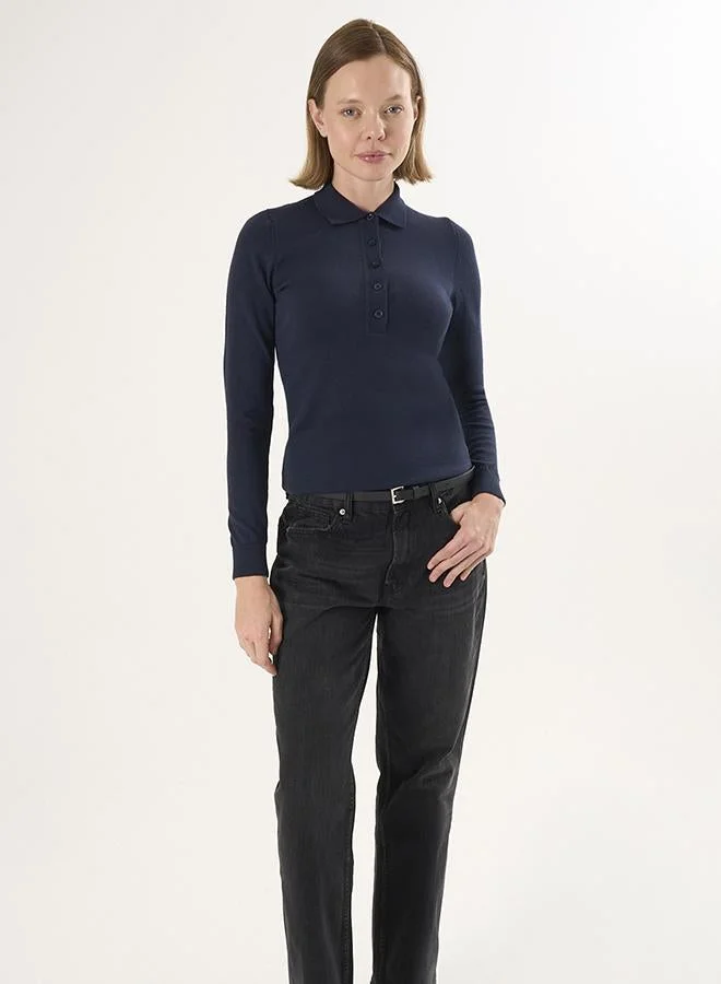 فيليكس هاردي بلوفر بياقة بولو بأزرار