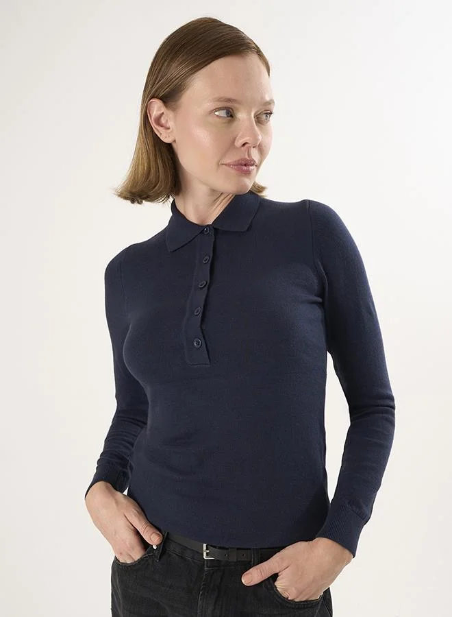 فيليكس هاردي بلوفر بياقة بولو بأزرار