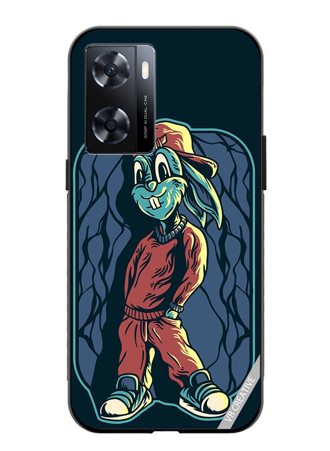 VR CREATIVE Protective Case Cover For OnePlus Nord N20 SE Cool Rabit Design Multicolour - Image 1