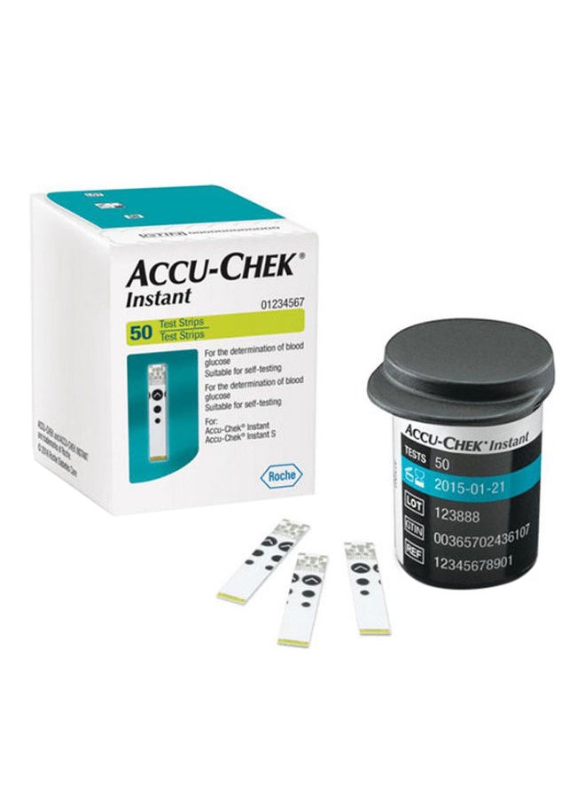 ACCU-CHEK Instant sugar test strips - 50 - Image 1