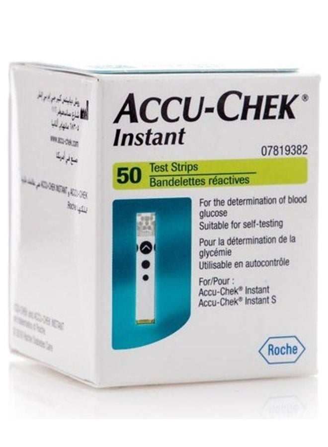 ACCU-CHEK Instant sugar test strips - 50 - Image 2