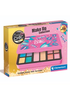 Clementoni Crazy Chic Be Yourself - Be A Dreamer Make up | Make Up Toy Kit | Do it Youself | Pretend Play | Arts & Crafts | Easy to Use | Develops Fine Motor Skills & Creativity | Colorful | Fashionable | Perfect Gift for Fashion Lovers!