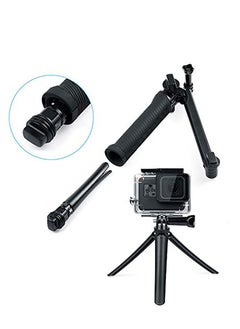 KASTWAVE 3 Way Tripod for Go Pro Hero 10/9/8/7/6/5/4/3/2/1 Series and other Action Cameras, Detachable Extendable Selfie Stick Pole with Hand Grip Stand  - Image 5