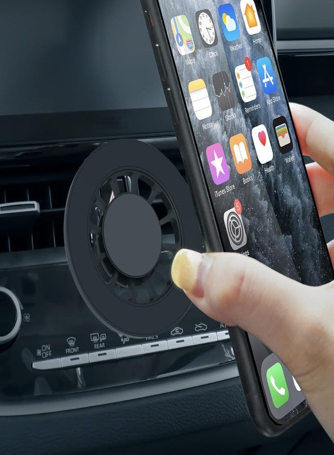 BEERTE Fits MagSafe Car Mount Fit for Toyota Corolla 2020-2025, Corolla Cross 2022-2025 Hands Free Strong Magnetic Phone Holder for Car Vent Fit for iPhone 15 14 13 12 Series MagSafe Case All Phones - Image 2