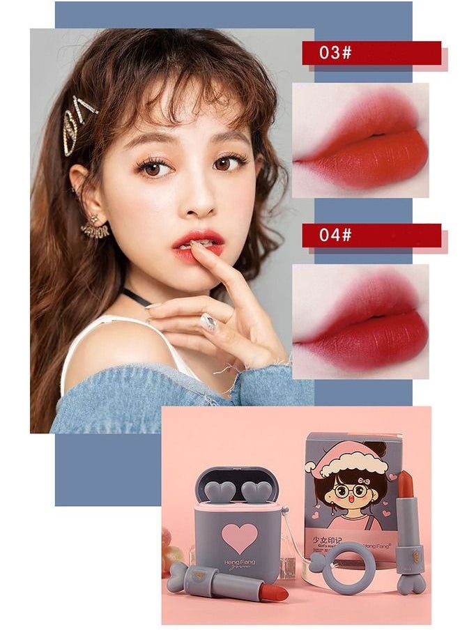 Heng Fang - Lipstick Set In The Shape Of A Mobile Headphones Box - Image 1