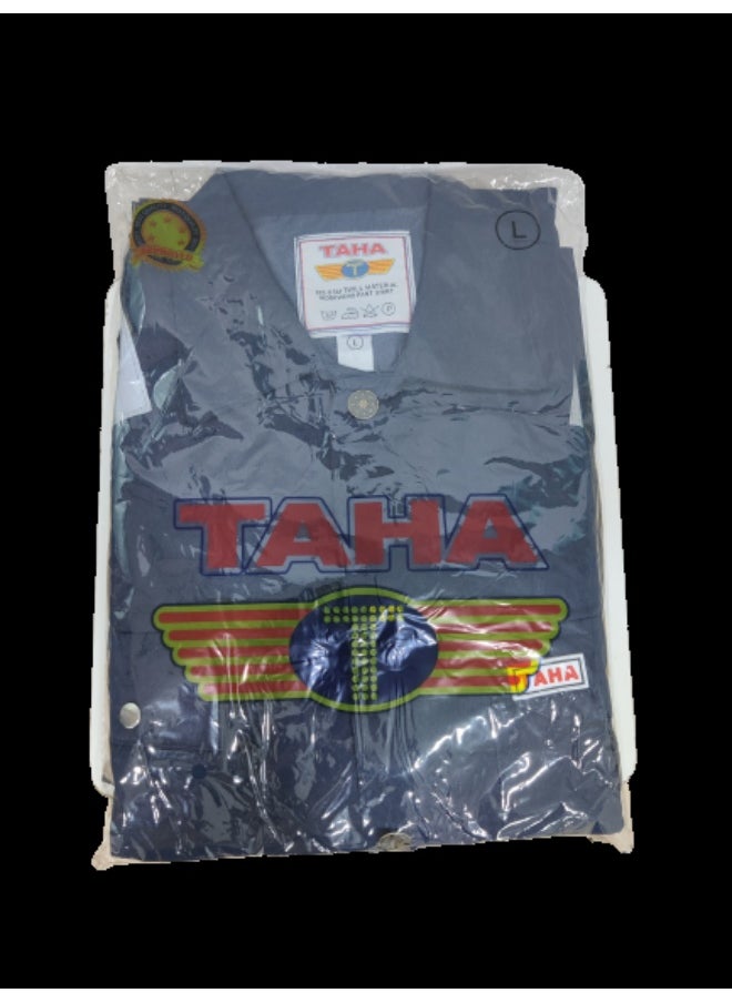 TAHA High-Performance Reflective Navy Safety Suit -Durable and Reflective for Workplace & Outdoor Protection | Size-M  - Image 4