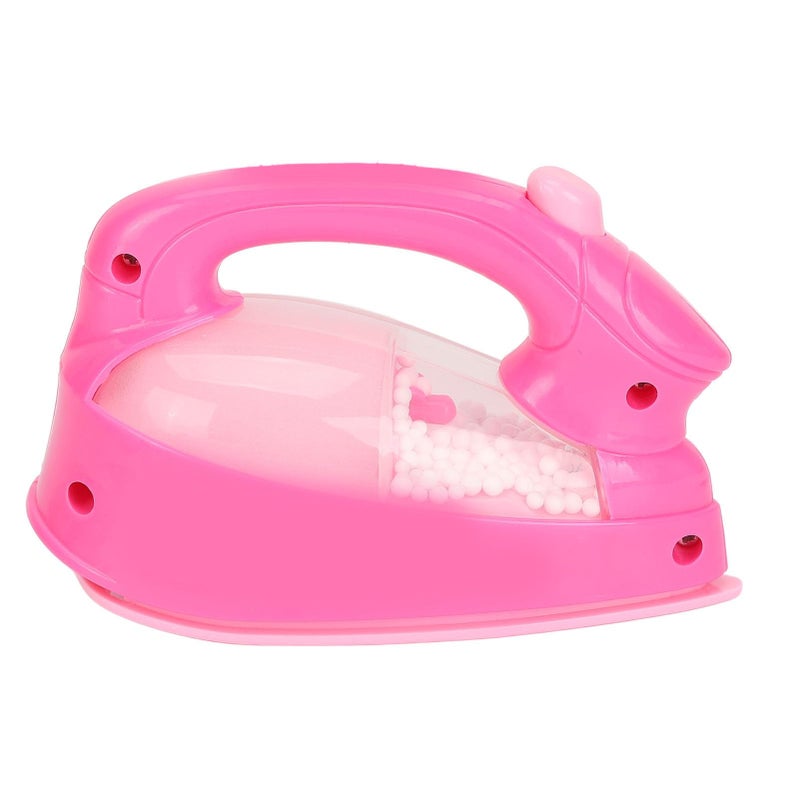 Kids Steam Iron Toy Pink Pretend Play With Light And Sound ABS Material For Home Playroom Kindergarten - Image 2