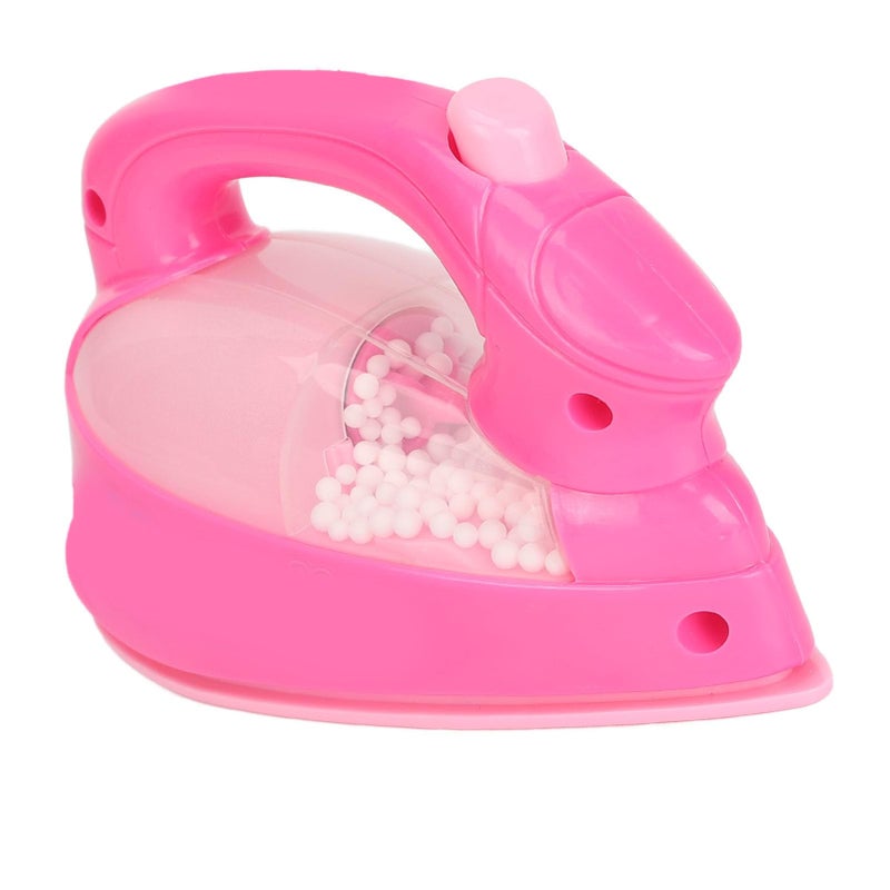 Kids Steam Iron Toy Pink Pretend Play With Light And Sound ABS Material For Home Playroom Kindergarten - Image 3