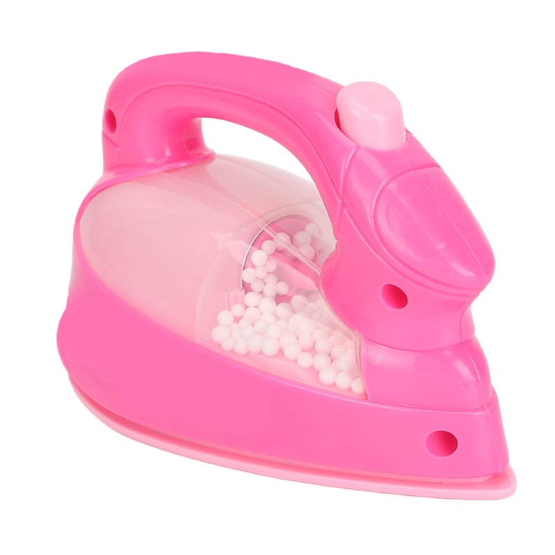 Kids Steam Iron Toy Pink Pretend Play With Light And Sound ABS Material For Home Playroom Kindergarten - Image 5
