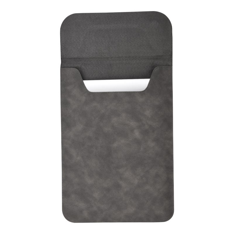 Laptop Sleeve 15.6 Inch Frosted PU Material: Soft Odorless - 4 Invisible Magnets Laptop Case for Office Home Travel - Image 2