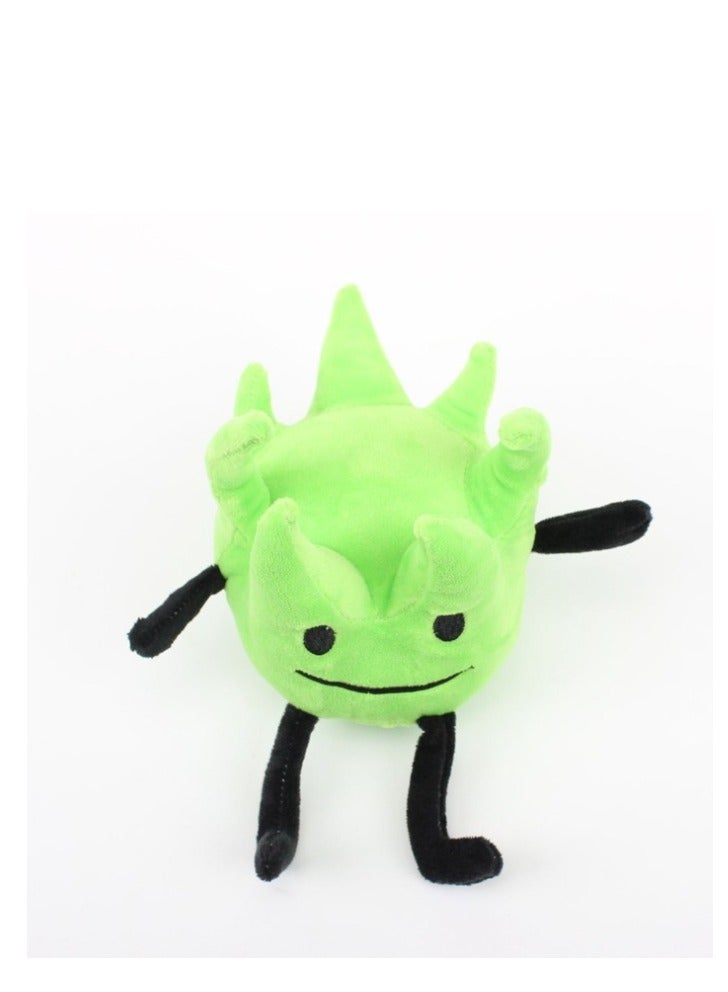 Y&D Battle For Dream Island Stuffed Plush Toys Dolls Kids, Cute Soft Leafy Teardrop Firey Bubble Stuffed Plush Pillow For Child Fan Gifts 15cm - Image 3