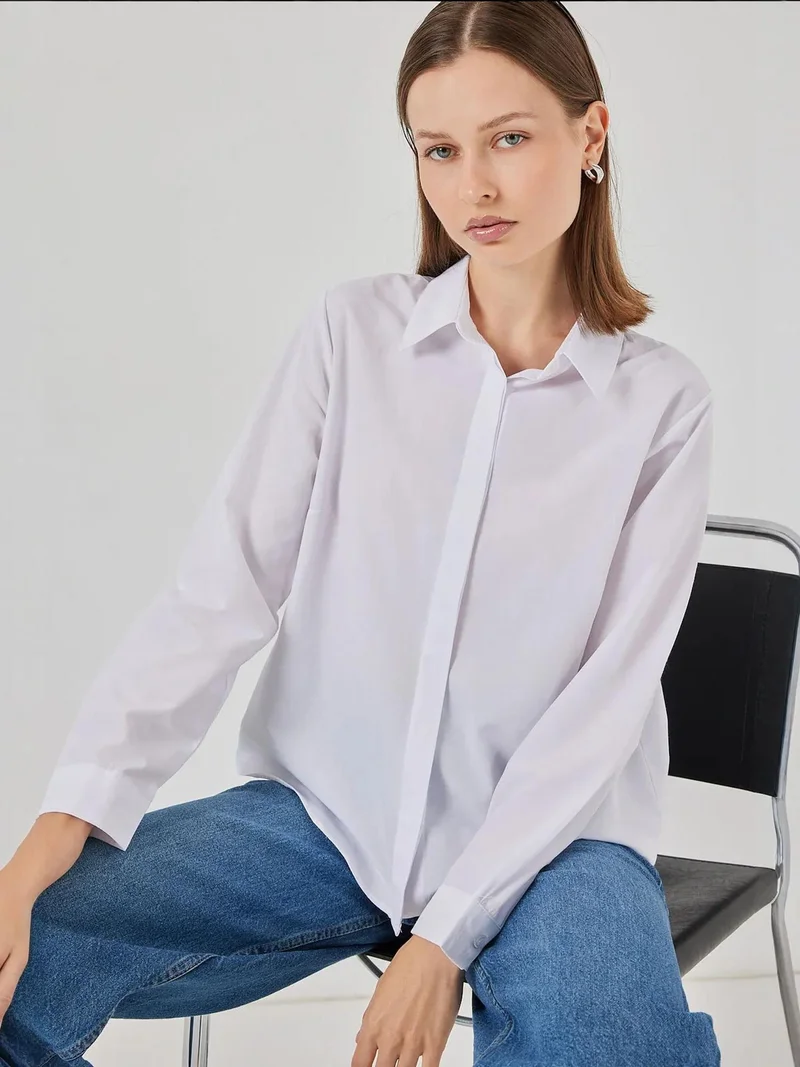 BIG DART BDART Relaxed Fit Poplin Button-Up Shirt