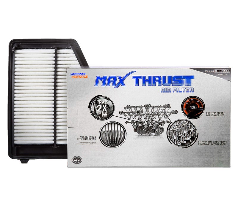 Spearhead MPG Defense Max Thrust Engine Air Filter For All Mileage Vehicles, Fits Like OEM, Restores MPG & Acceleration (MT-113) - Image 5