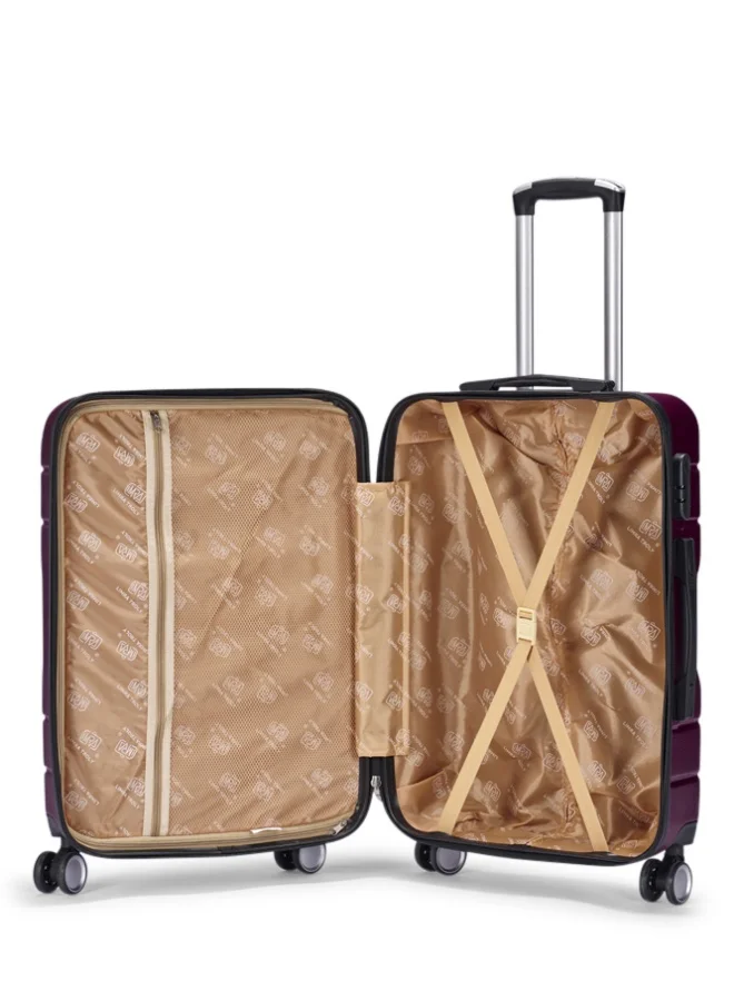 LIMRA Travel bag set consisting of 4 luggage bags, size 32"/28"/24"/20 inches Maroon