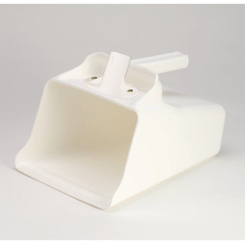 Vikan Remco 65525 Scoop,w/Handle Bracket,128 oz.,PP,White - Image 2