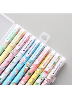 Netten Evime Nettenevime Boxed Flamingo Unicorn Colored Gel 10-Piece Pen Set  - Image 1