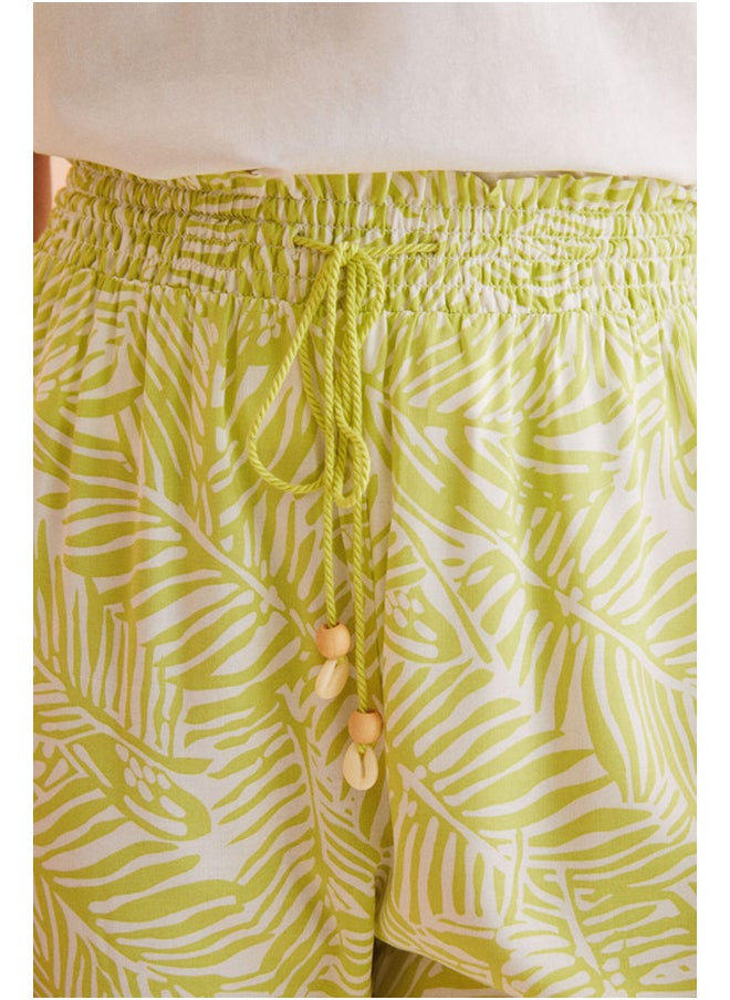 women'secret - Long printed Capri pants - Image 1