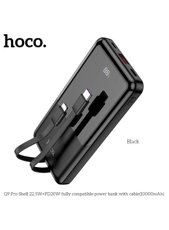 hoco. Q9 Pro 22.5W+PD20W Fully Compatible Wired Power Bank (10000mAh) - Image 1