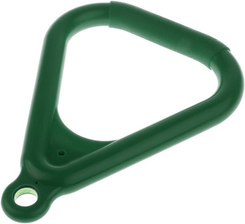 klarako 2pcs Swing Set Replacement Rings Handles Parts, Kids Hanging Ring Jungle Gym Accessories - Dark Green - Image 4