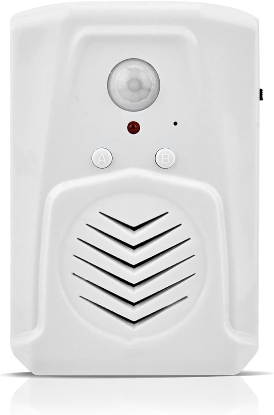 Sensor Doorbells Infrared Induction doorbell Motion Sensor Alarm MP3 Audio Player, Adjustable Volume + Two Play Modes with USB Charge